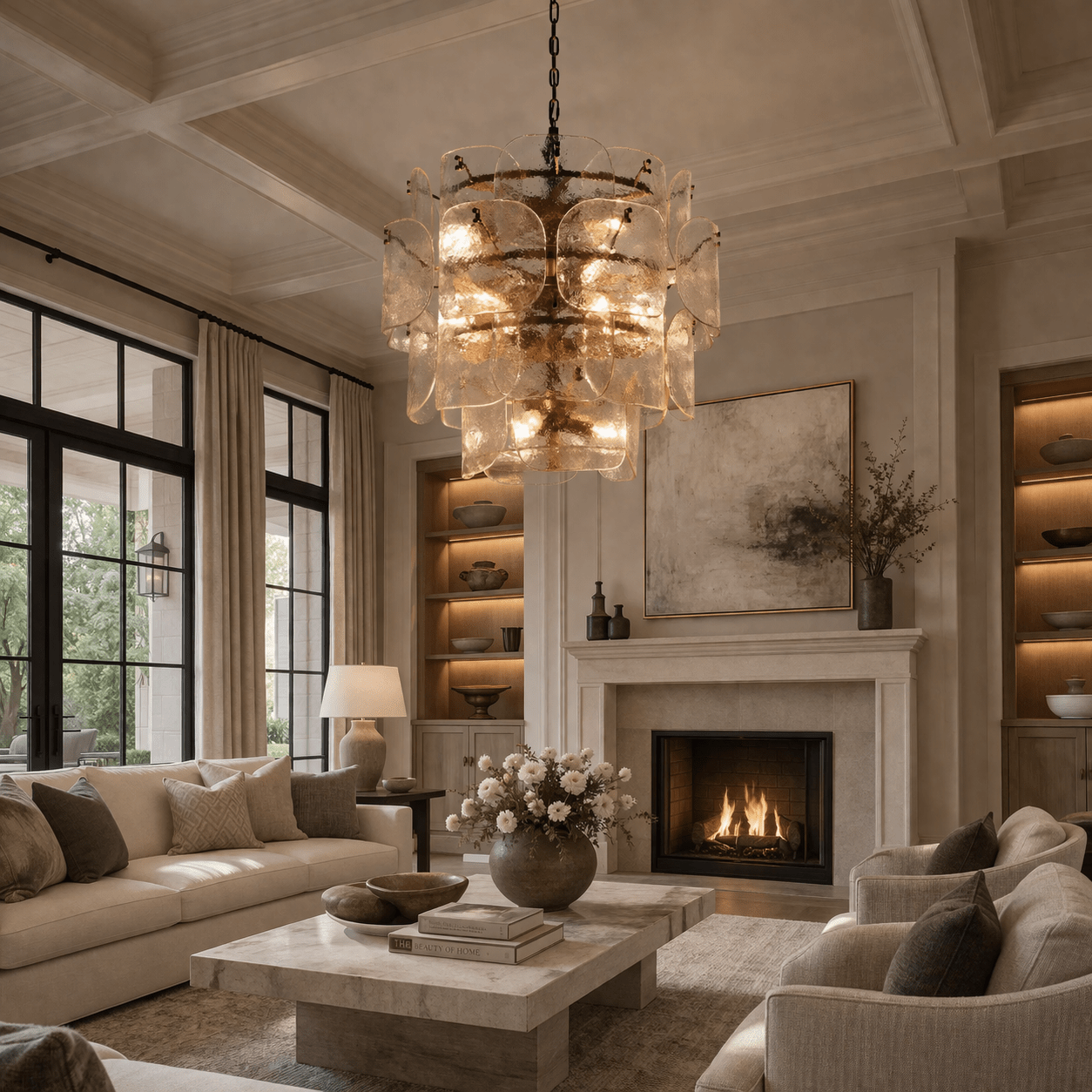 Blaire Round Chandelier - GILDLAMPS