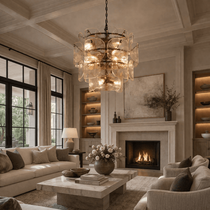 Blaire Round Chandelier - GILDLAMPS
