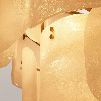 Blaire Tiered Blown Glass Chandelier - GILDLAMPS