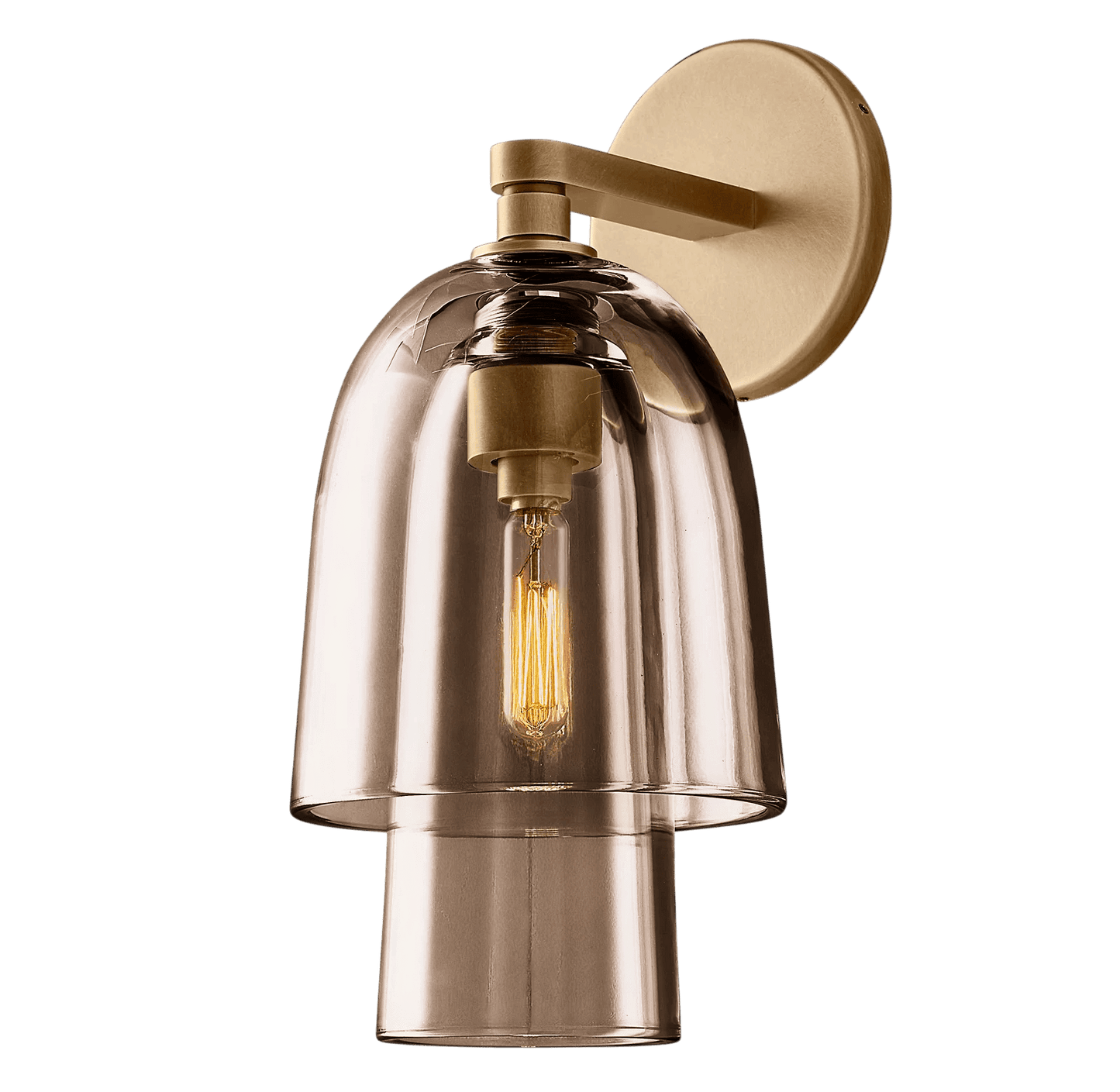 Blom Glass Flute Sconce - GILDLAMPS