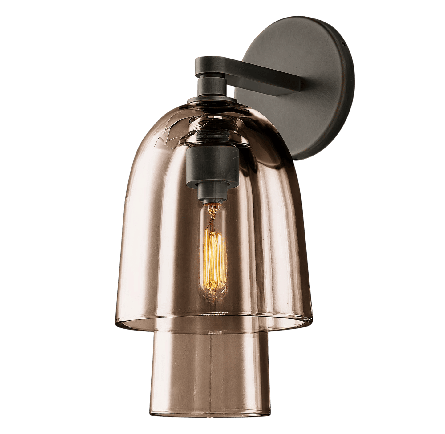 Blom Glass Flute Sconce - GILDLAMPS