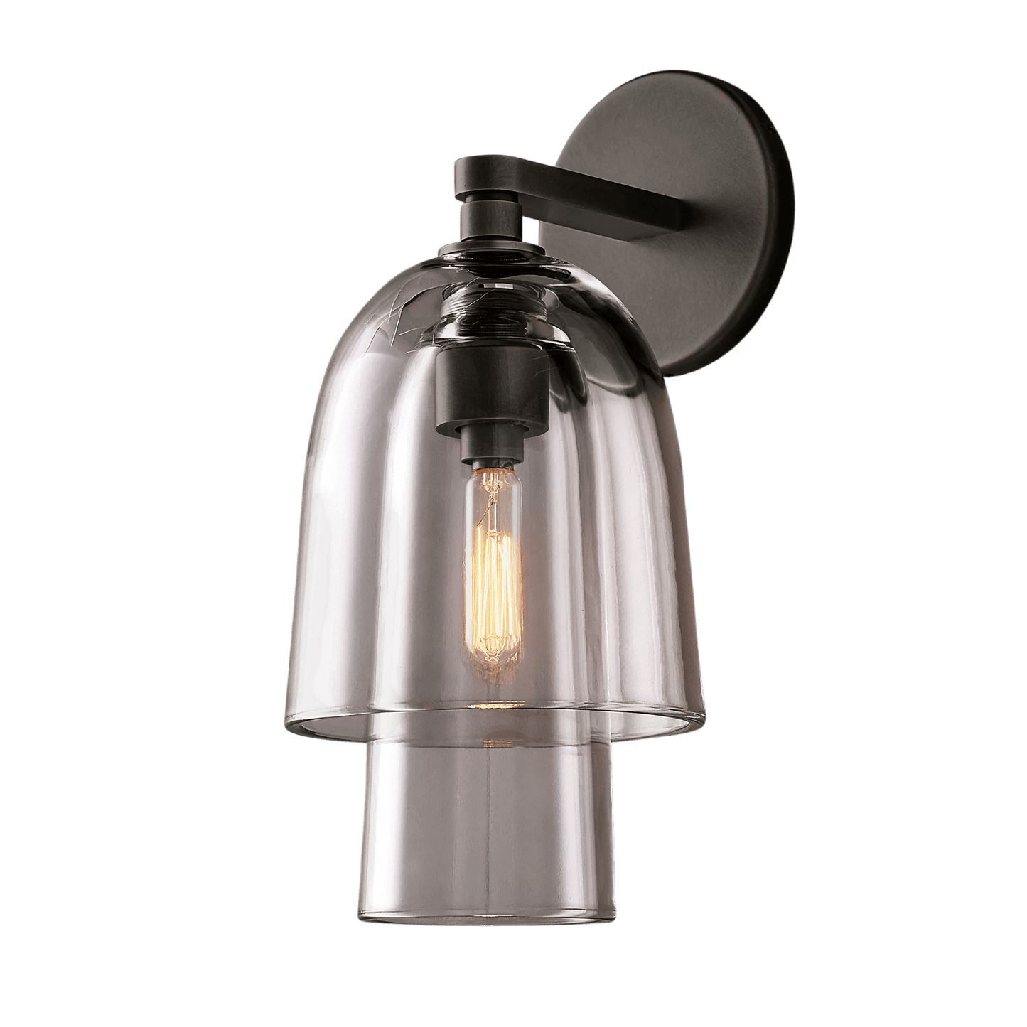 Blom Glass Flute Sconce - GILDLAMPS