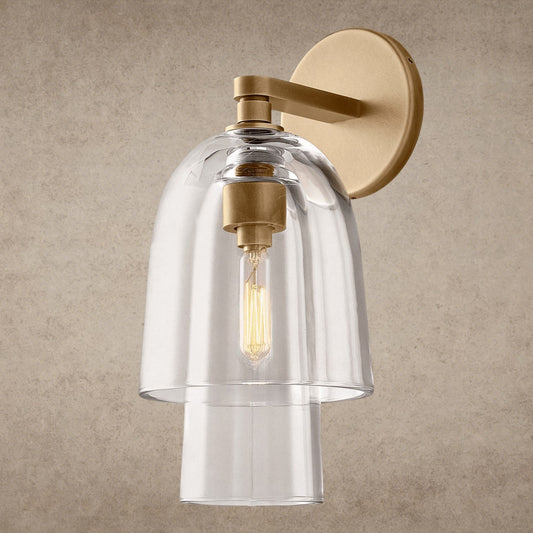 Blom Glass Flute Sconce - GILDLAMPS
