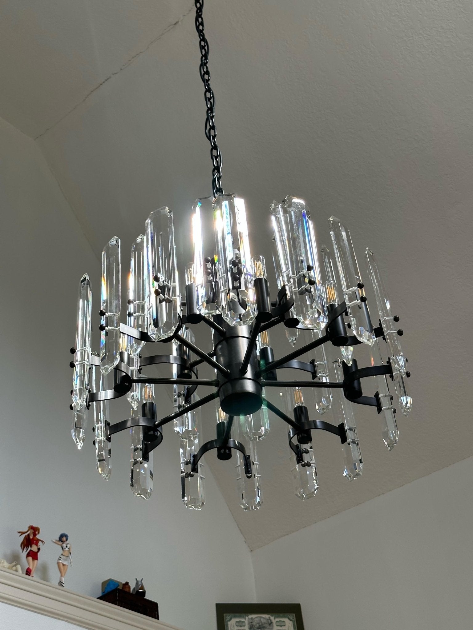 Bonington Crystal Round Chandelier 24"36''48'' - GILDLAMPS