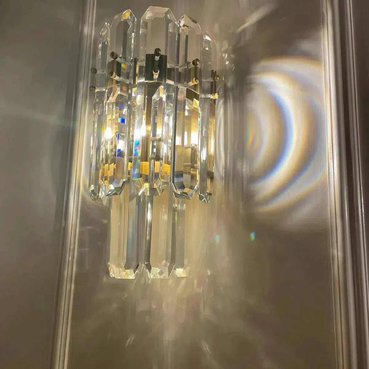 Bonington Crystal Wall Sconce - GILDLAMPS