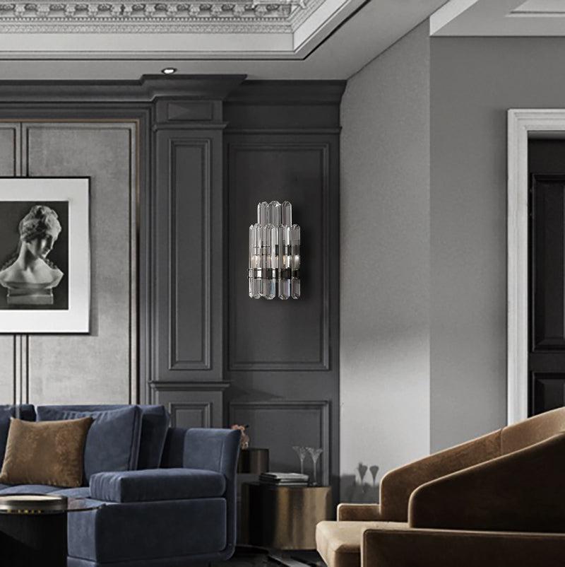 Bonington Crystal Wall Sconce - GILDLAMPS
