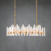 Bonington Rectangular chandelier 54” 72" - GILDLAMPS
