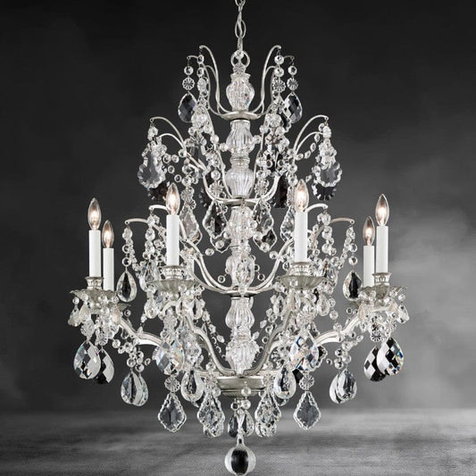 Bordeaux Crystal Chandelier 28 inch