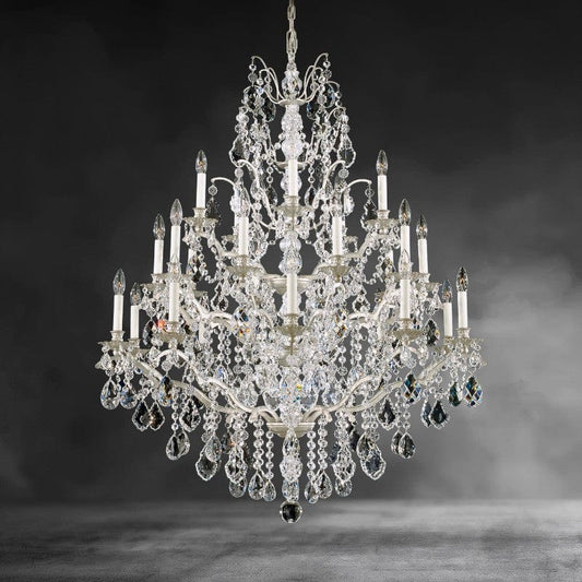 Bordeaux Crystal Chandelier 40 inch