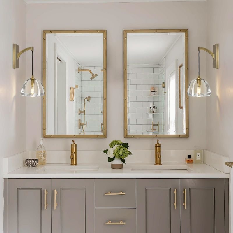 Borealis Crystal Wall Sconce - GILDLAMPS