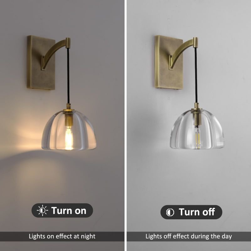 Borealis Crystal Wall Sconce - GILDLAMPS