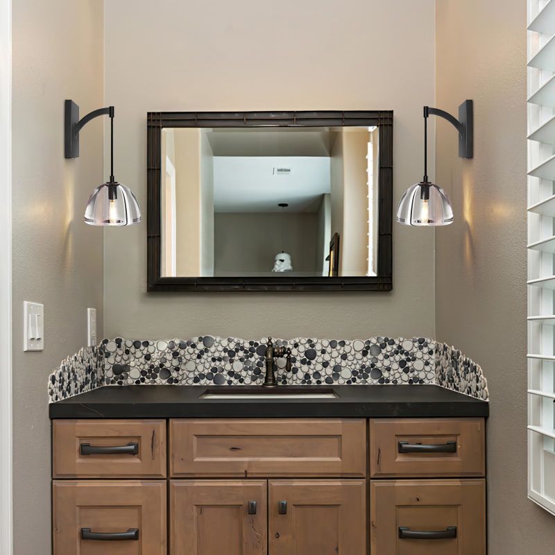 Borealis Crystal Wall Sconce - GILDLAMPS
