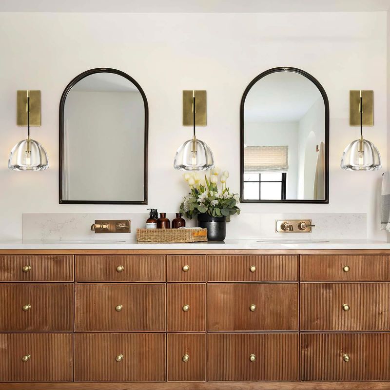 Borealis Crystal Wall Sconce - GILDLAMPS