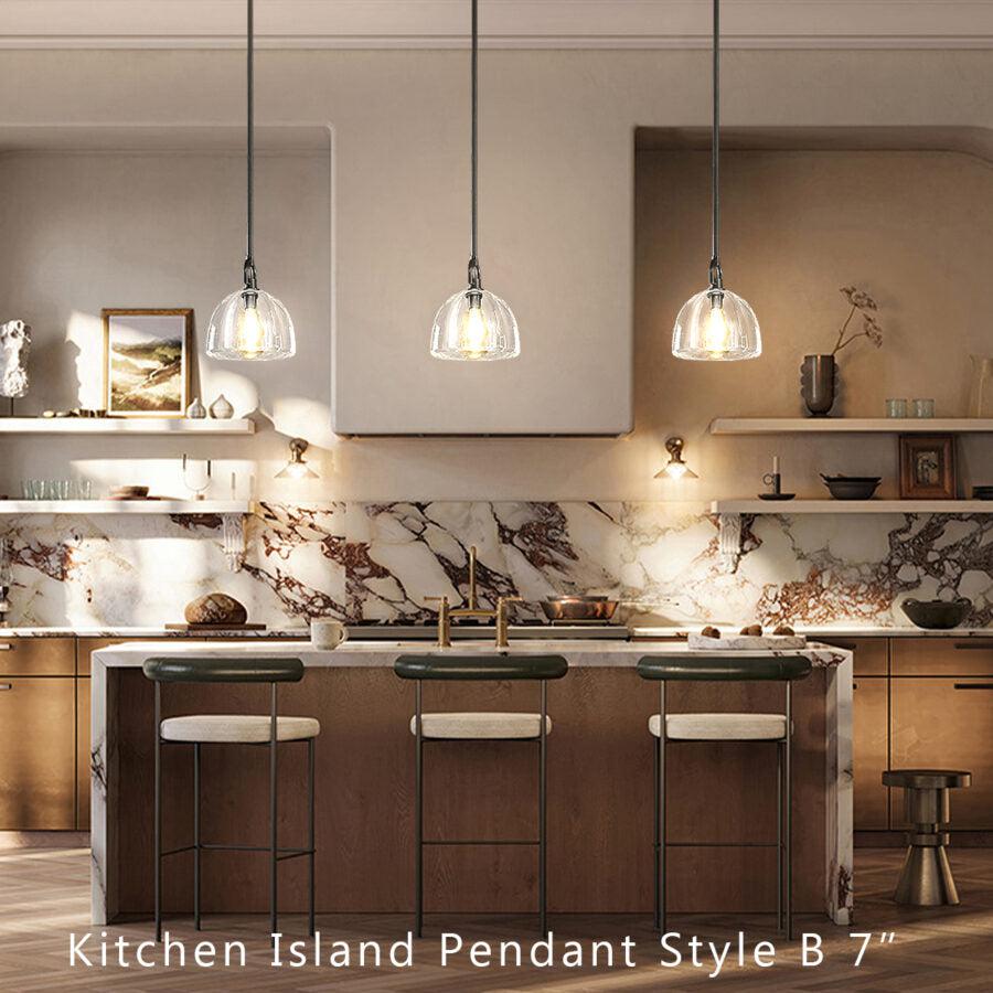 Botanyst Dome Pendant 7''11''14'' - GILDLAMPS