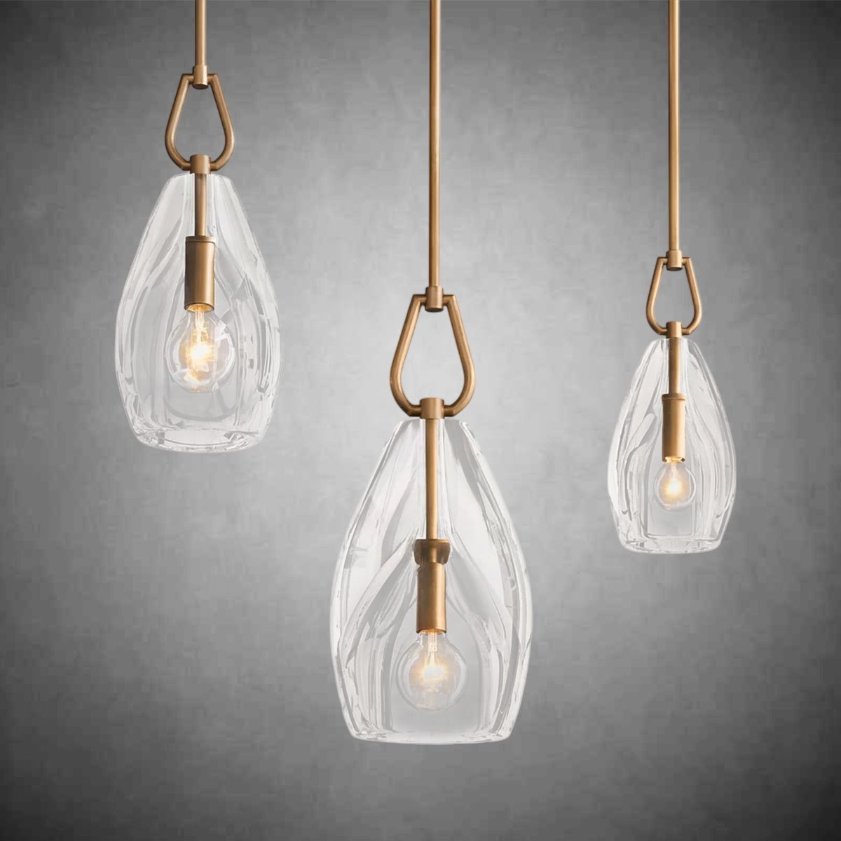 Botanyst Flute Pendant 6''8''9'' - GILDLAMPS