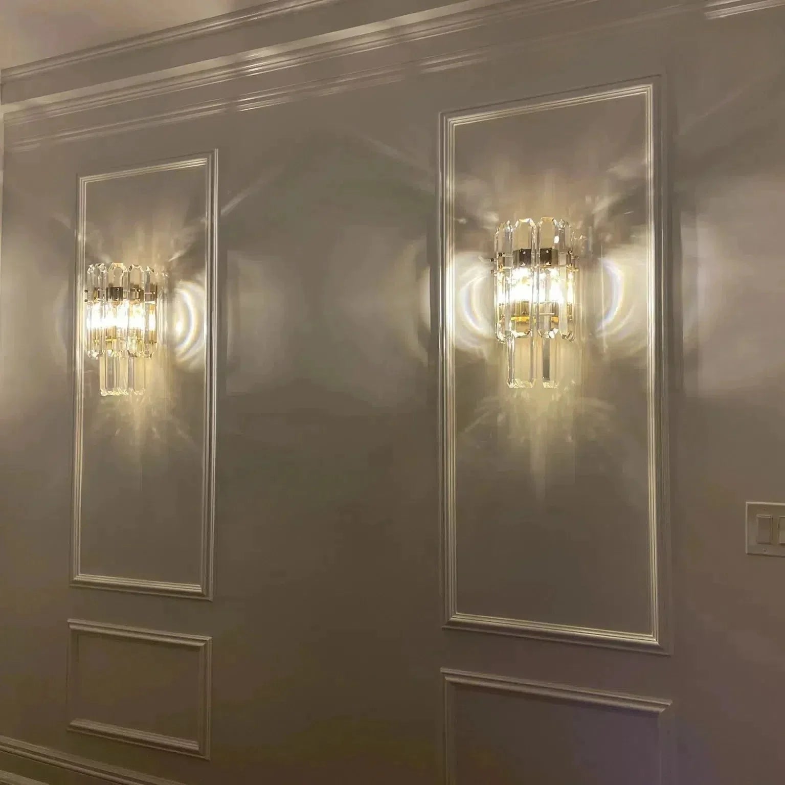 Branxton Crystal Wall Sconce - GILDLAMPS