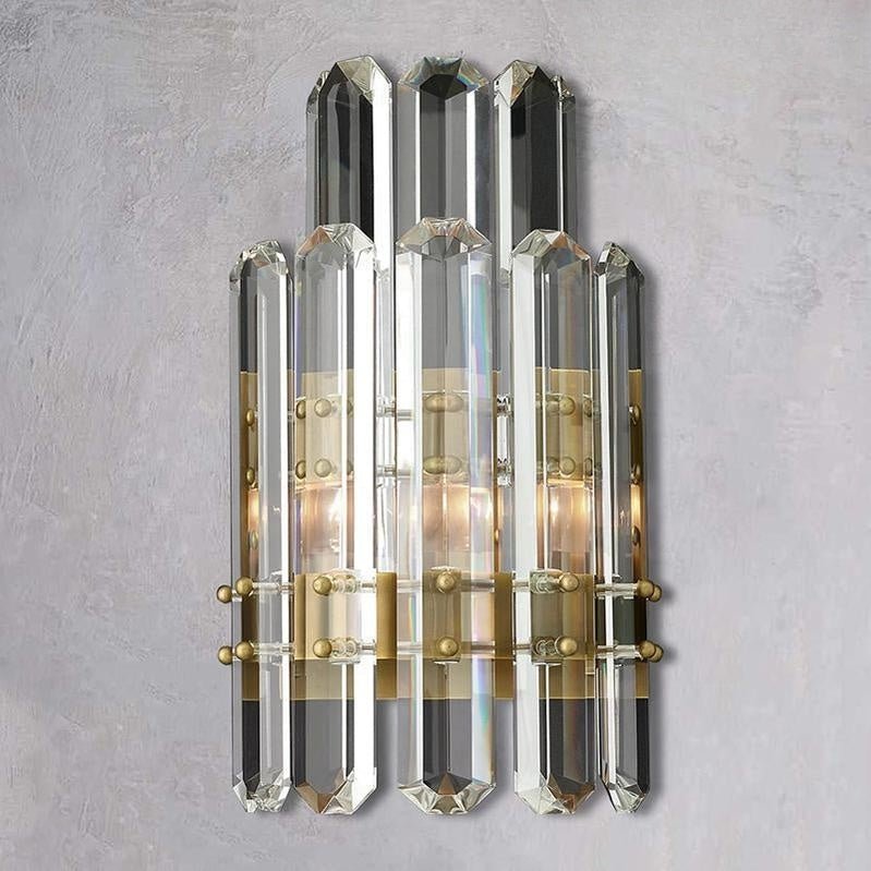 Branxton Crystal Wall Sconce - GILDLAMPS