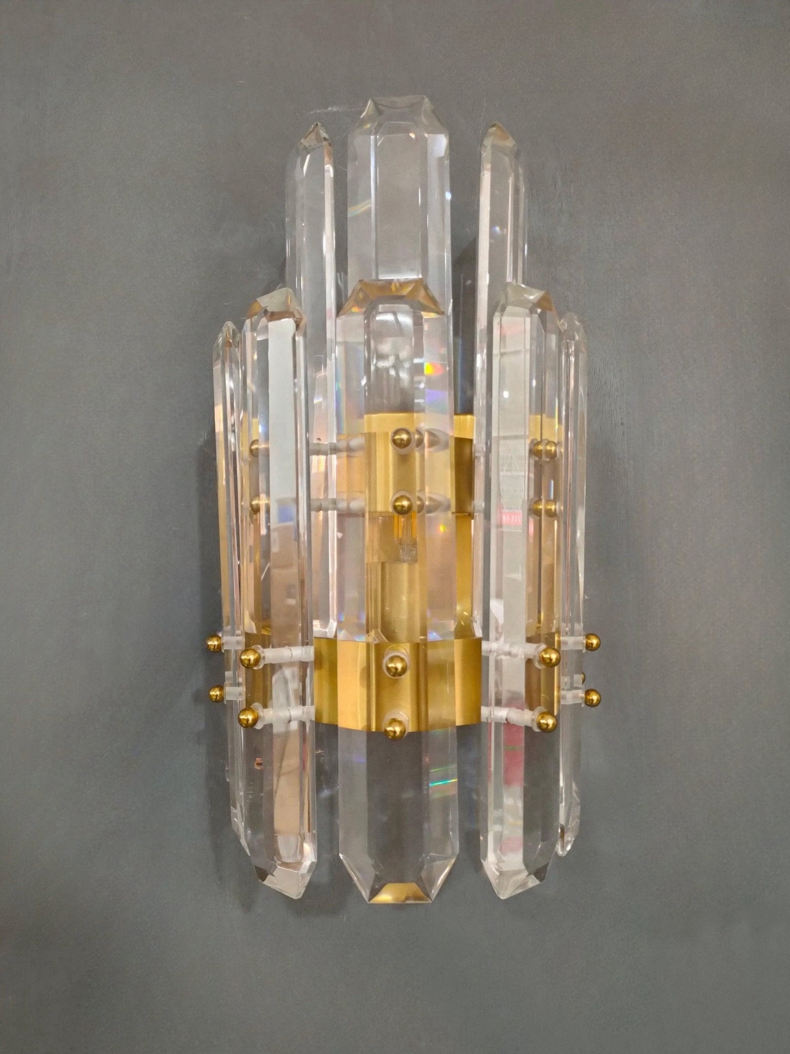 Branxton Crystal Wall Sconce - GILDLAMPS