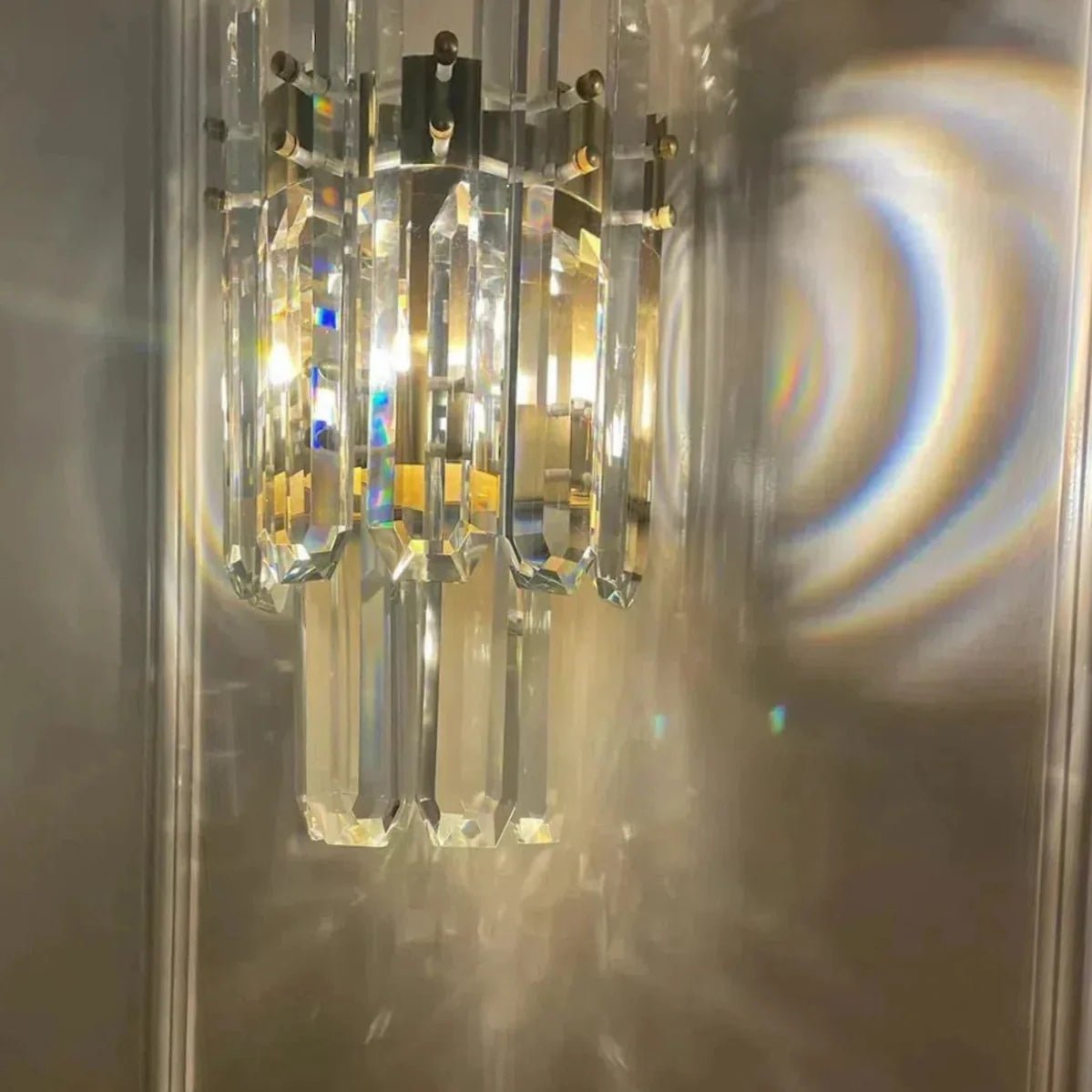 Branxton Crystal Wall Sconce - GILDLAMPS