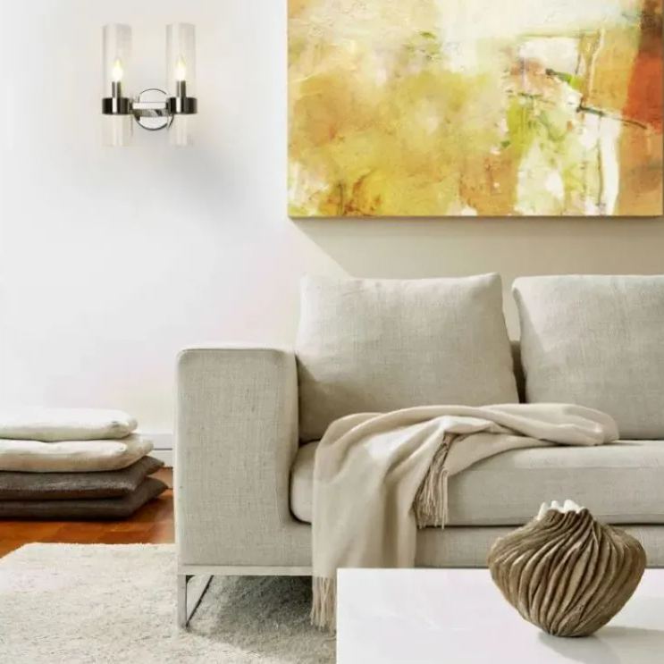 Brio Double Wall Sconce 13''H - GILDLAMPS