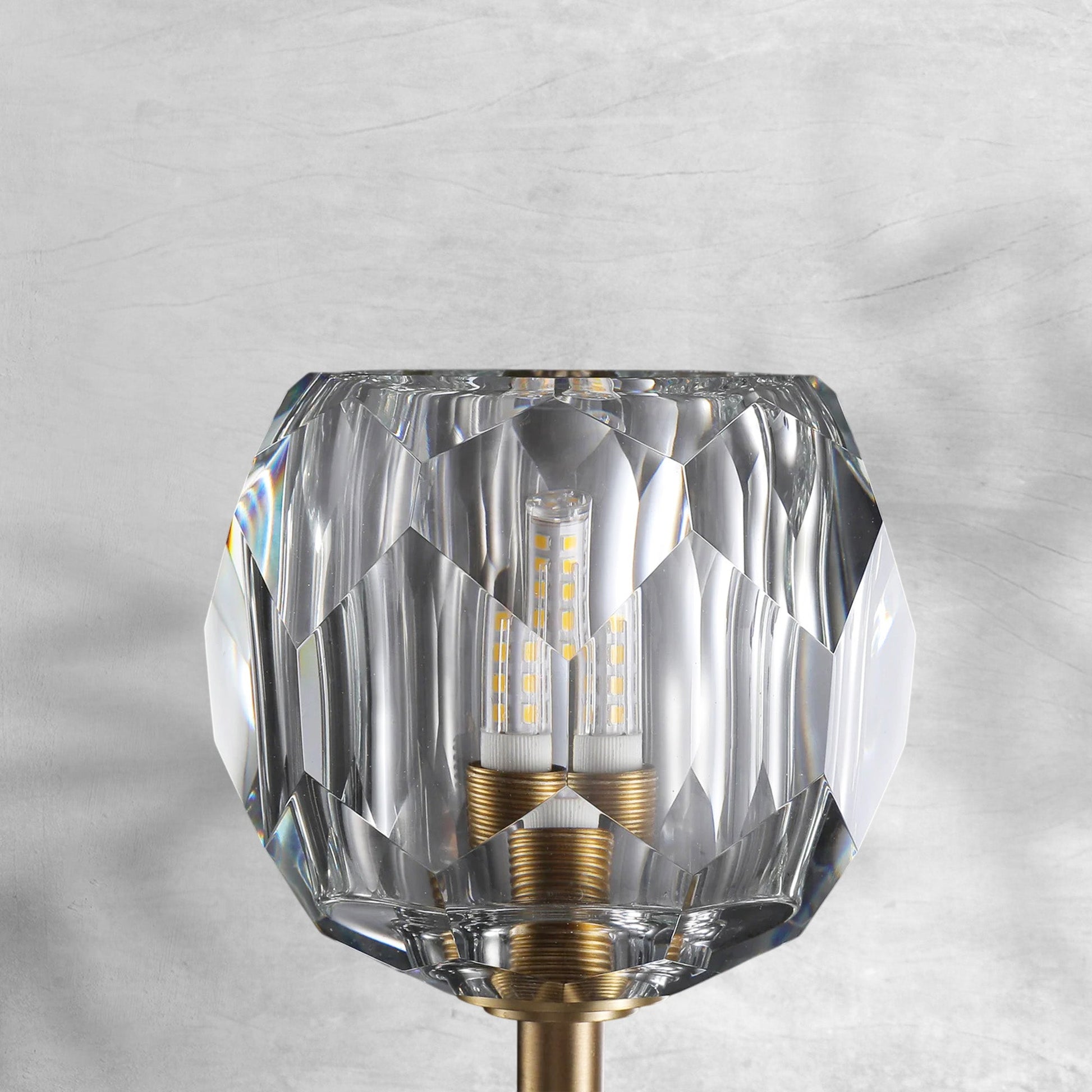Bruma Glass Short Wall Sconce - GILDLAMPS