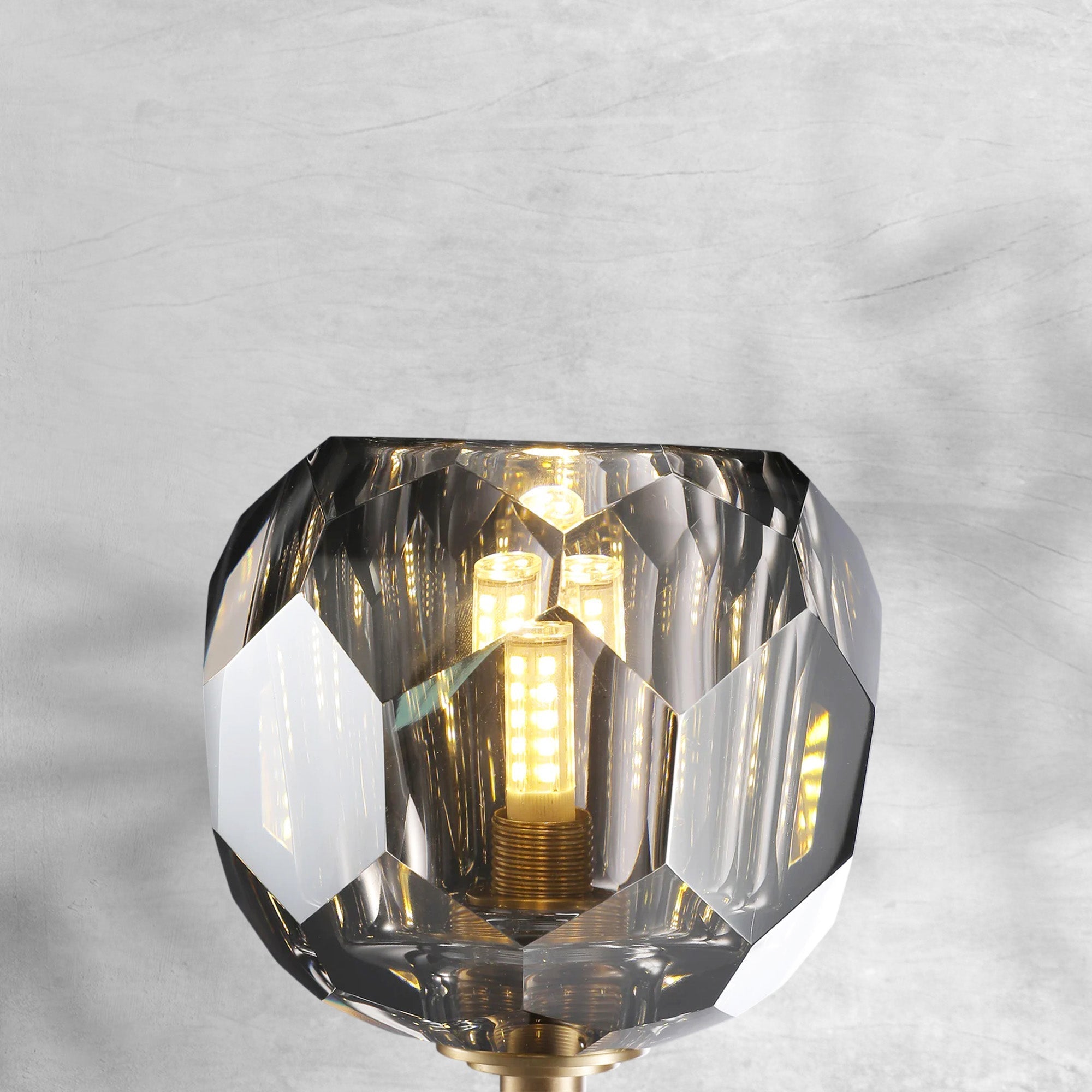Bruma Glass Short Wall Sconce - GILDLAMPS