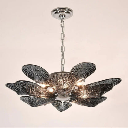 BU Bella Murano Glass Flower Chandelier - GILDLAMPS