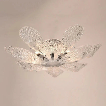 BU Bella Murano Glass Flower Chandelier - GILDLAMPS