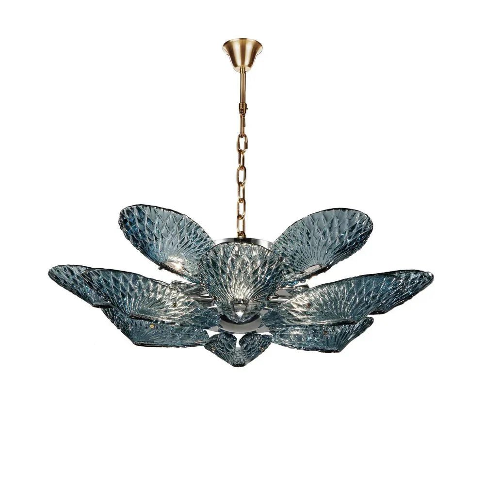 BU Bella Murano Glass Flower Chandelier - GILDLAMPS