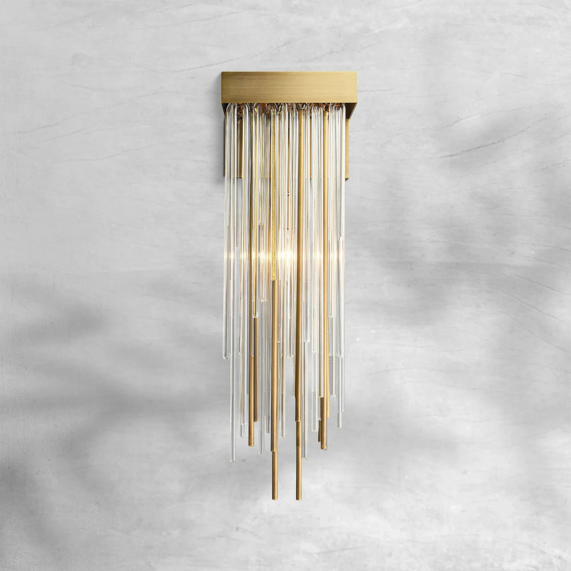Caelix Blown Glass Wall Sconce - GILDLAMPS