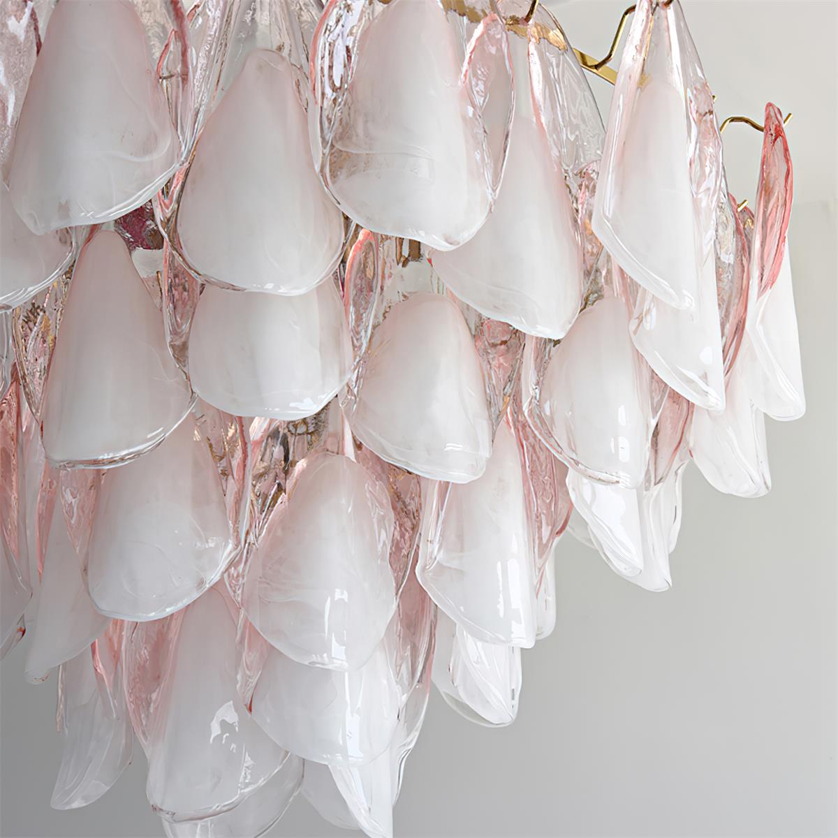 Caia Murano Glass Chandelier for Living Room - GILDLAMPS