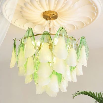 Caia Murano Glass Chandelier for Living Room - GILDLAMPS