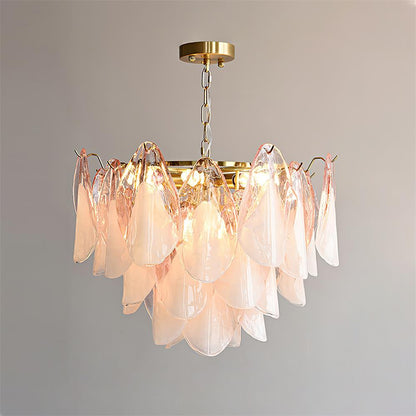 Caia Murano Glass Chandelier for Living Room - GILDLAMPS