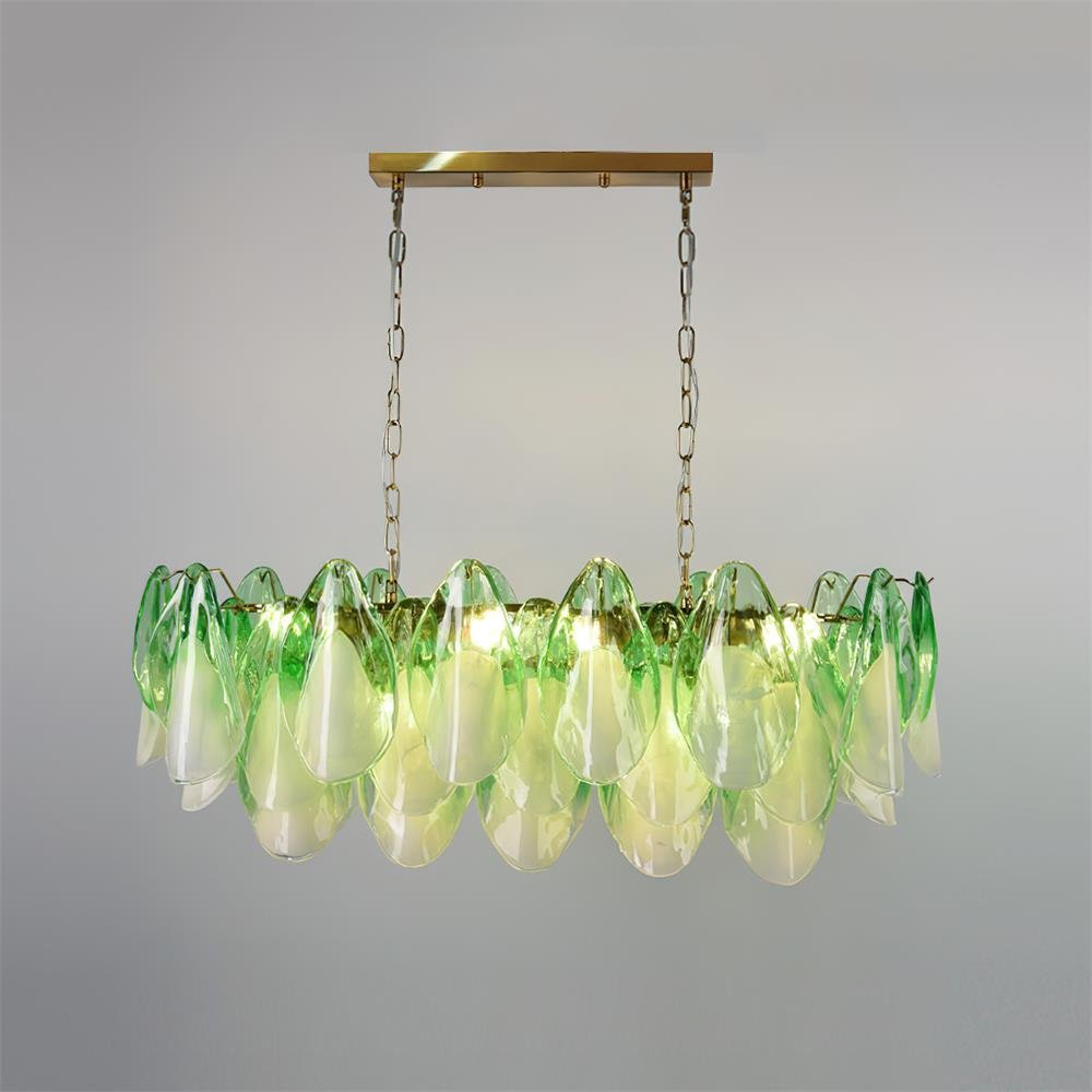 Caia Murano Glass Chandelier for Living Room - GILDLAMPS