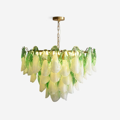 Caia Murano Glass Chandelier for Living Room - GILDLAMPS