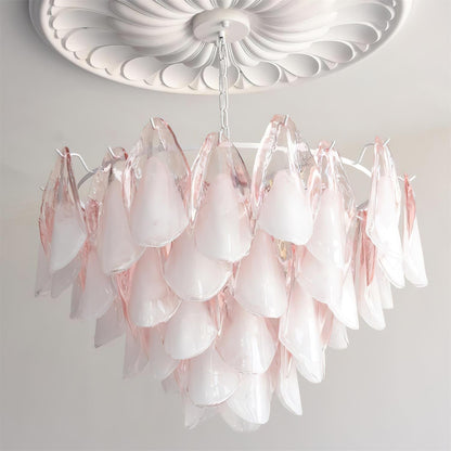 Caia Murano Glass Chandelier for Living Room - GILDLAMPS