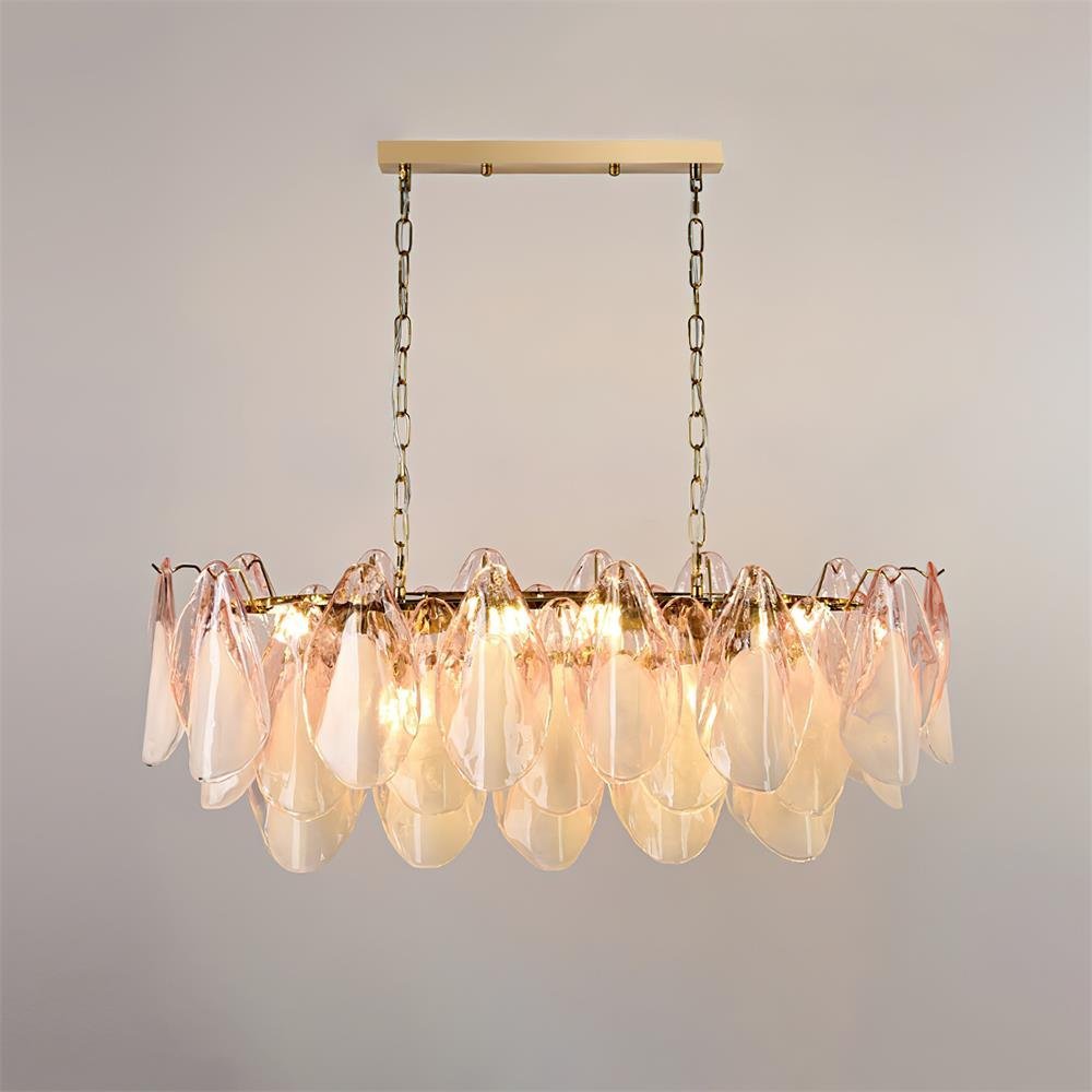 Caia Murano Glass Chandelier for Living Room - GILDLAMPS