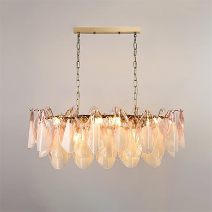 Caia Murano Glass Chandelier for Living Room - GILDLAMPS