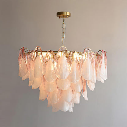 Caia Murano Glass Chandelier for Living Room - GILDLAMPS