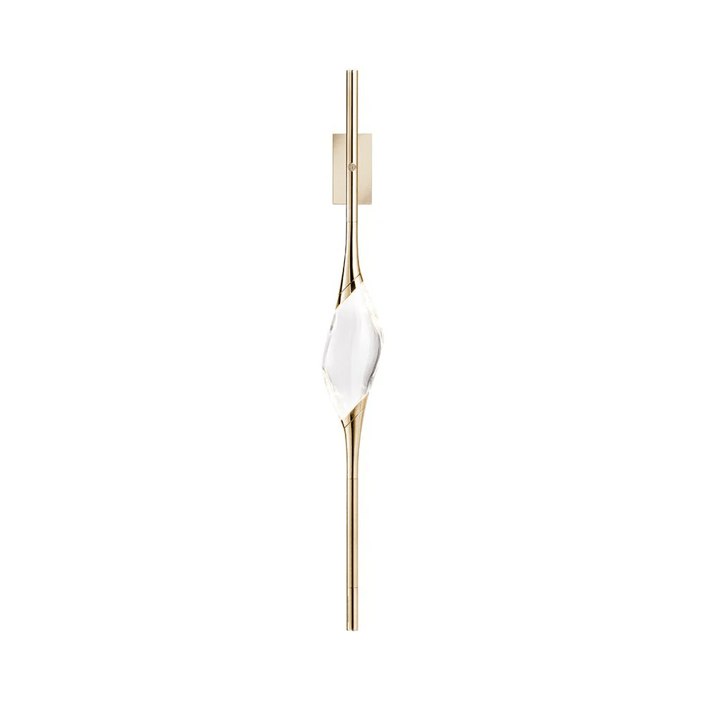 Callista Modern Crystal Linear Wall Sconce - GILDLAMPS
