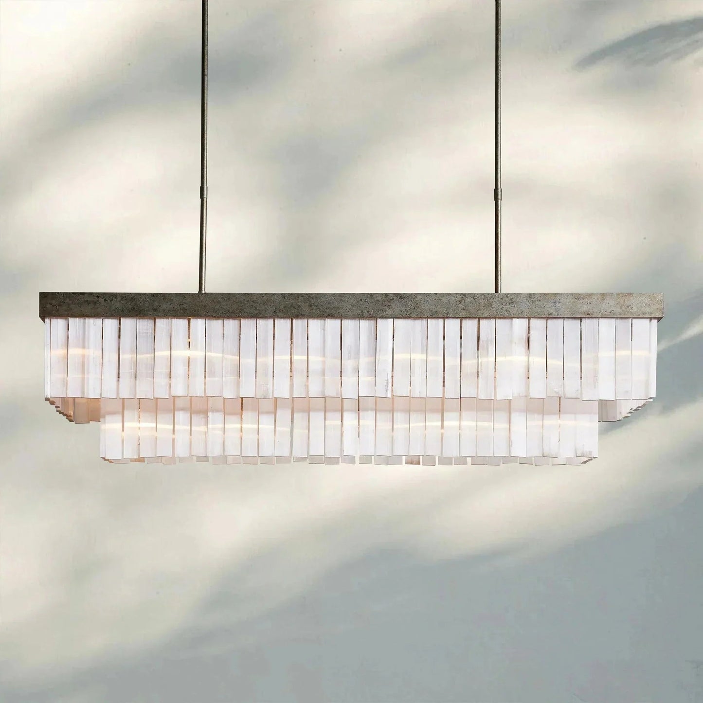 Cameron Rectangular Chandelier 49''59'' - GILDLAMPS
