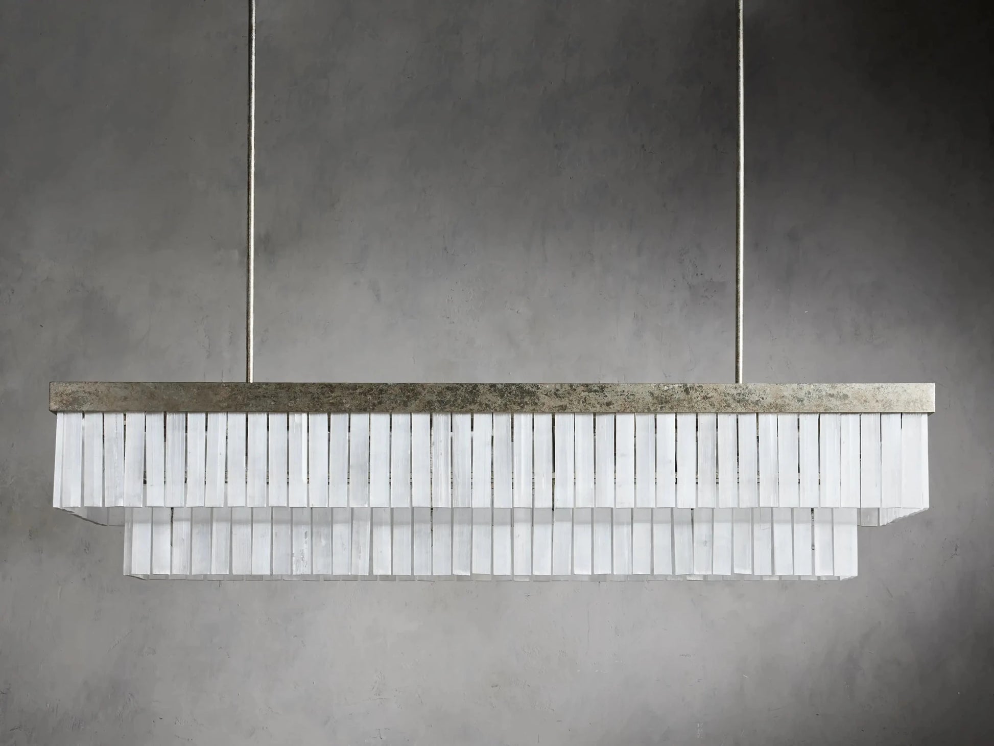 Cameron Rectangular Chandelier 49''59'' - GILDLAMPS
