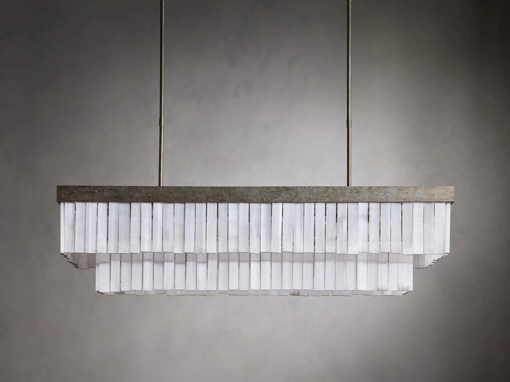 Cameron Rectangular Chandelier 49''59'' - GILDLAMPS