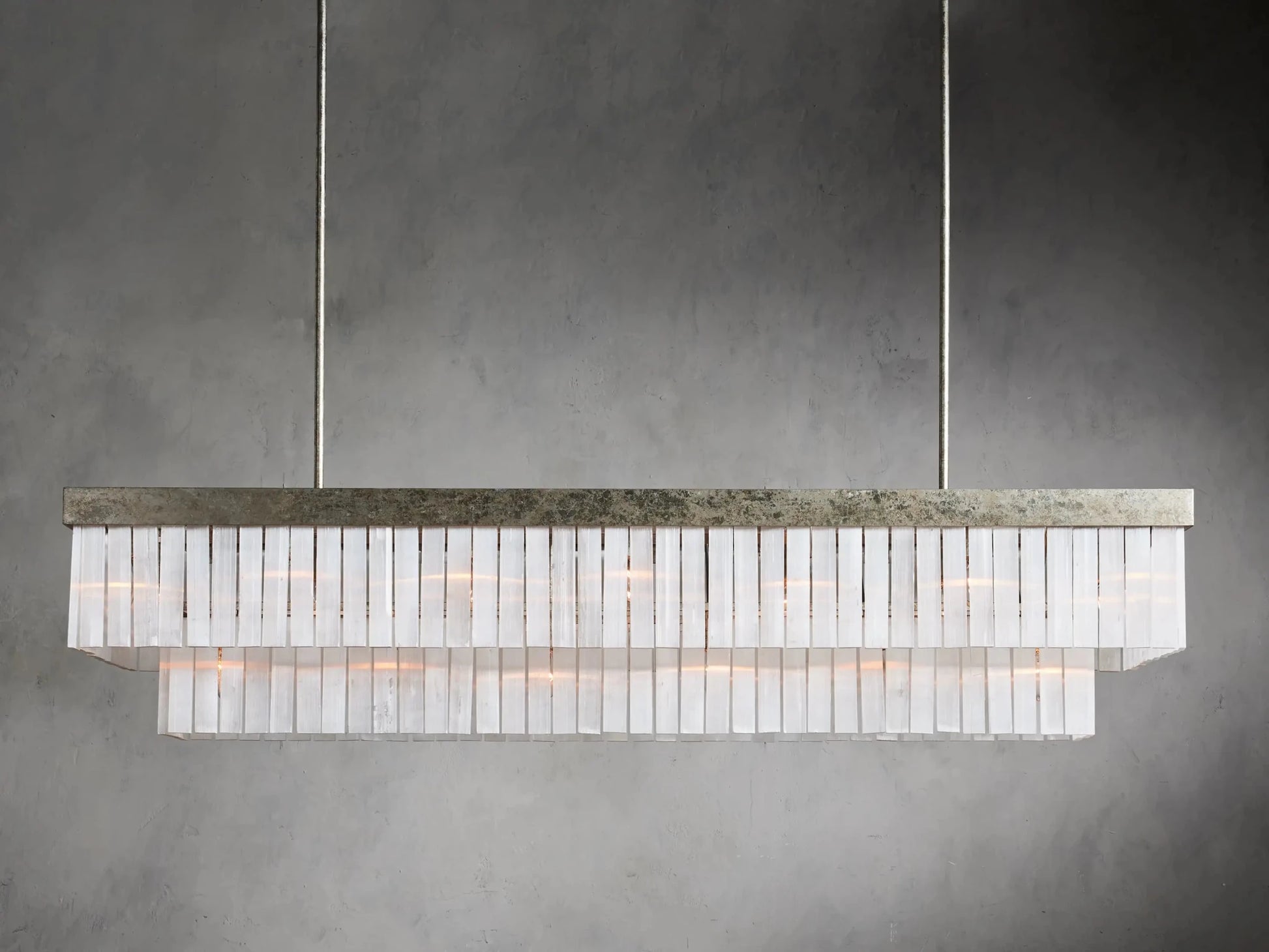 Cameron Rectangular Chandelier 49''59'' - GILDLAMPS