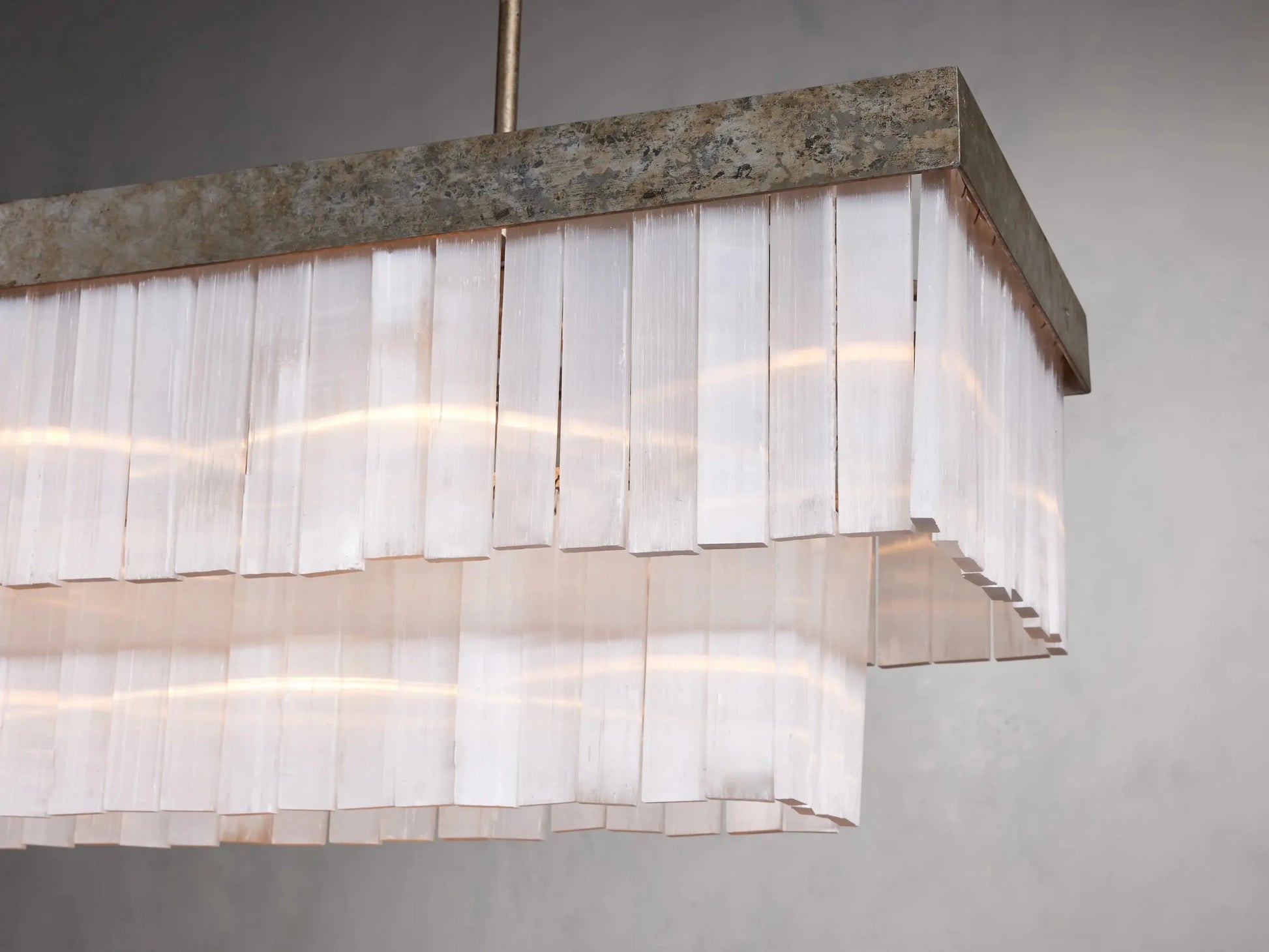 Cameron Rectangular Chandelier 49''59'' - GILDLAMPS