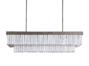 Cameron Rectangular Chandelier 49''59'' - GILDLAMPS