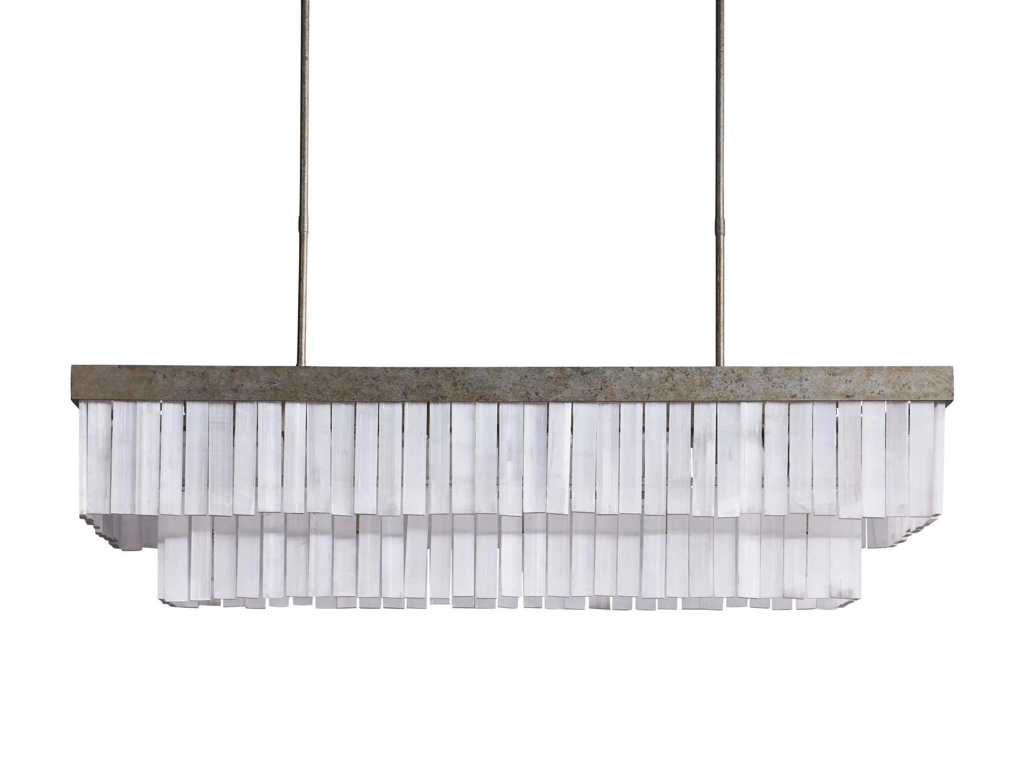 Cameron Rectangular Chandelier 49''59'' - GILDLAMPS