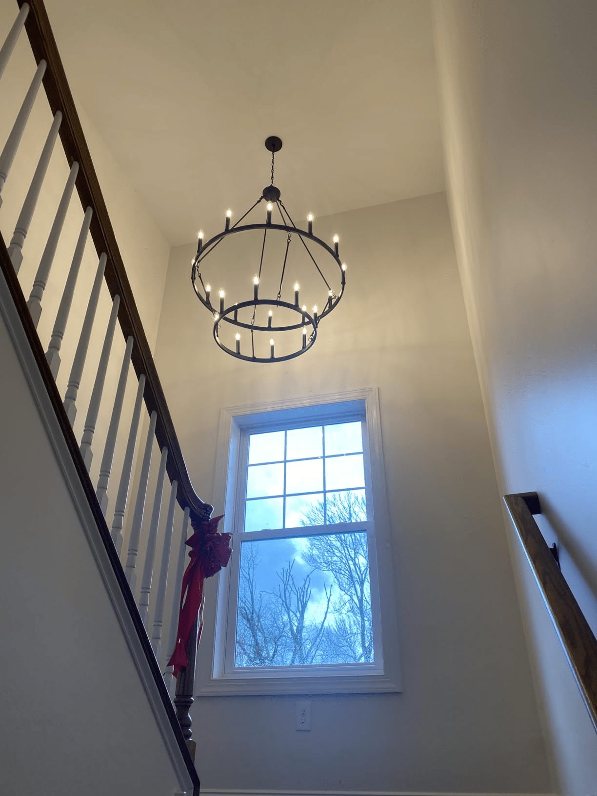 Camina Vintage Candelabra Round Chandelier 73" - GILDLAMPS
