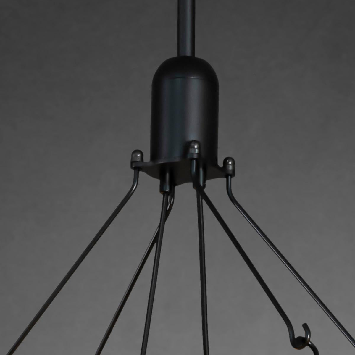 Camina Vintage Filament Rectangle Chandelier 41''52'' - GILDLAMPS