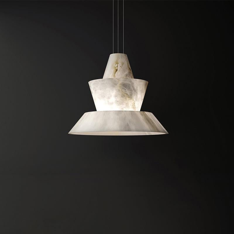 Carol Alabaster Dining Table Pendant Light - GILDLAMPS